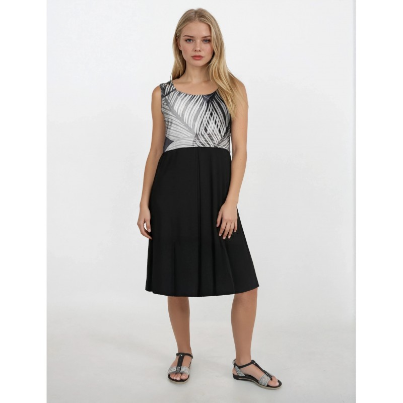 S639 - Black - BEACHDRESS HAVANERA- (S639)