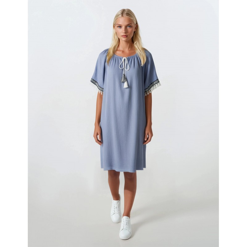 S662 - Type - BEACHDRESS SEA STRIPE- (S662)