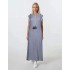 S663 - Type - BEACHDRESS LONG SEA STRIPE- (S663)