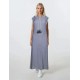 S663 - Type - BEACHDRESS LONG SEA STRIPE- (S663) S663 - Type - BEACHDRESS LONG SEA STRIPE- (S663)