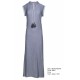 S663 - Type - BEACHDRESS LONG SEA STRIPE- (S663) S663 - Type - BEACHDRESS LONG SEA STRIPE- (S663)