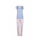 S732 - Type - PIJAMA BLOSSOM LONG PANTS- (S732) S732 - Type - PIJAMA BLOSSOM LONG PANTS- (S732)