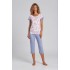 S733 - Type - PIJAMA BLOSSOM CAPRI- (S733)