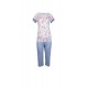 S733 - Type - PIJAMA BLOSSOM CAPRI- (S733) S733 - Type - PIJAMA BLOSSOM CAPRI- (S733)