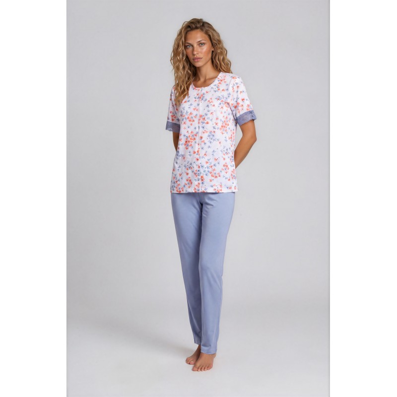 S737 - Type - PIJAMA BLOSSOM LONG PANTS- (S737) S737 - Type - PIJAMA BLOSSOM LONG PANTS- (S737)
