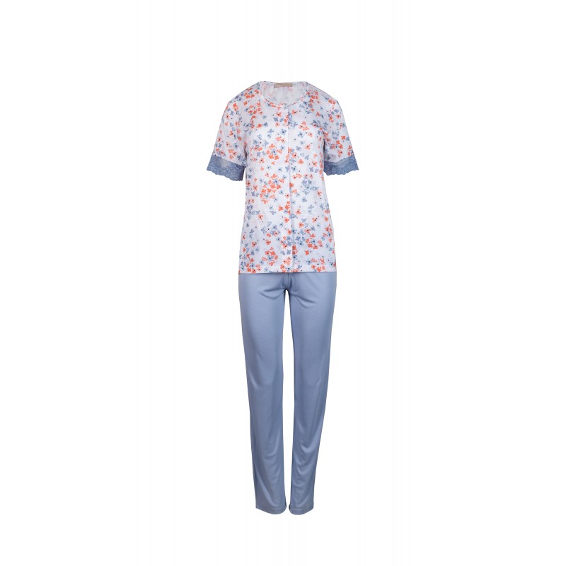 S737 - Type - PIJAMA BLOSSOM LONG PANTS- (S737) S737 - Type - PIJAMA BLOSSOM LONG PANTS- (S737)