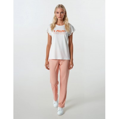 S740 - Type - PIJAMA ABSTRACT FLOWERS LONG PANTS- (S740) S740 - Type - PIJAMA ABSTRACT FLOWERS LONG PANTS- (S740)