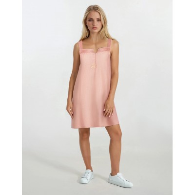 S742 - Type - NIGHTGOWN ABSTRACT FLOWERS- (S742) S742 - Type - NIGHTGOWN ABSTRACT FLOWERS- (S742)