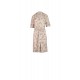 S743 - Type - ROBE ABSTRACT FLOWERS- (S743) S743 - Type - ROBE ABSTRACT FLOWERS- (S743)