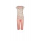 S746 - Type - PIJAMA ABSTRACT FLOWERS- (S746) S746 - Type - PIJAMA ABSTRACT FLOWERS- (S746)