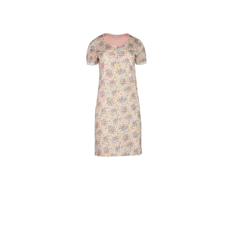 S748 - Type - NIGHTGOWN ABSTRACT FLOWERS- (S748) S748 - Type - NIGHTGOWN ABSTRACT FLOWERS- (S748)