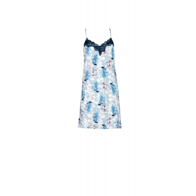 S750 - Type - NIGHTGOWN BLUE FLOWERS- (S750) S750 - Type - NIGHTGOWN BLUE FLOWERS- (S750)