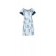 S752 - Type - NIGHTGOWN BLUE FLOWERS- (S752) S752 - Type - NIGHTGOWN BLUE FLOWERS- (S752)