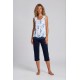 S753 - Type - PIJAMA BLUE FLOWERS CAPRI- (S753) S753 - Type - PIJAMA BLUE FLOWERS CAPRI- (S753)