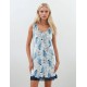 S754 - Type - NIGHTGOWN BLUE FLOWERS- (S754) S754 - Type - NIGHTGOWN BLUE FLOWERS- (S754)