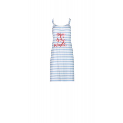 S759 - Blue Cloud - NIGHTGOWN STRIPES- (S759)