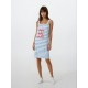 S759 - Blue Cloud - NIGHTGOWN STRIPES- (S759)