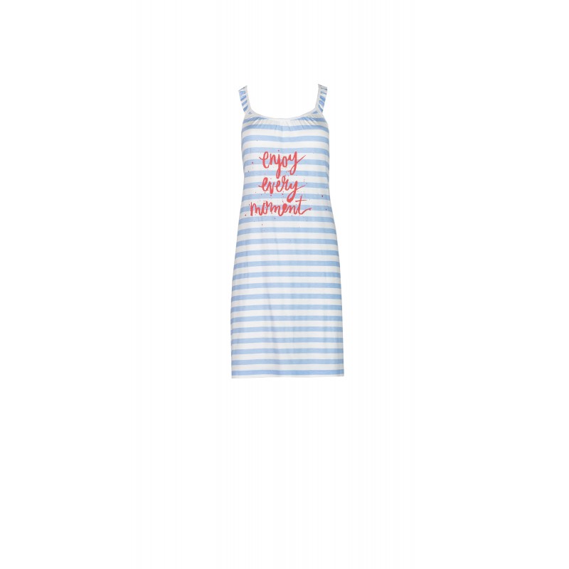 S759 - Blue Cloud - NIGHTGOWN STRIPES- (S759)