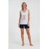 S760 - Blue Cloud - PIJAMA STRIPES- (S760)