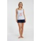 S760 - Blue Cloud - PIJAMA STRIPES- (S760) S760 - Blue Cloud - PIJAMA STRIPES- (S760)
