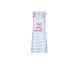 S761 - Coral - NIGHTGOWN STRIPES- (S761) S761 - Coral - NIGHTGOWN STRIPES- (S761)