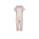 S777 - Type - PIJAMA BLOSSOM STRIPE CAPRI- (S777) S777 - Type - PIJAMA BLOSSOM STRIPE CAPRI- (S777)