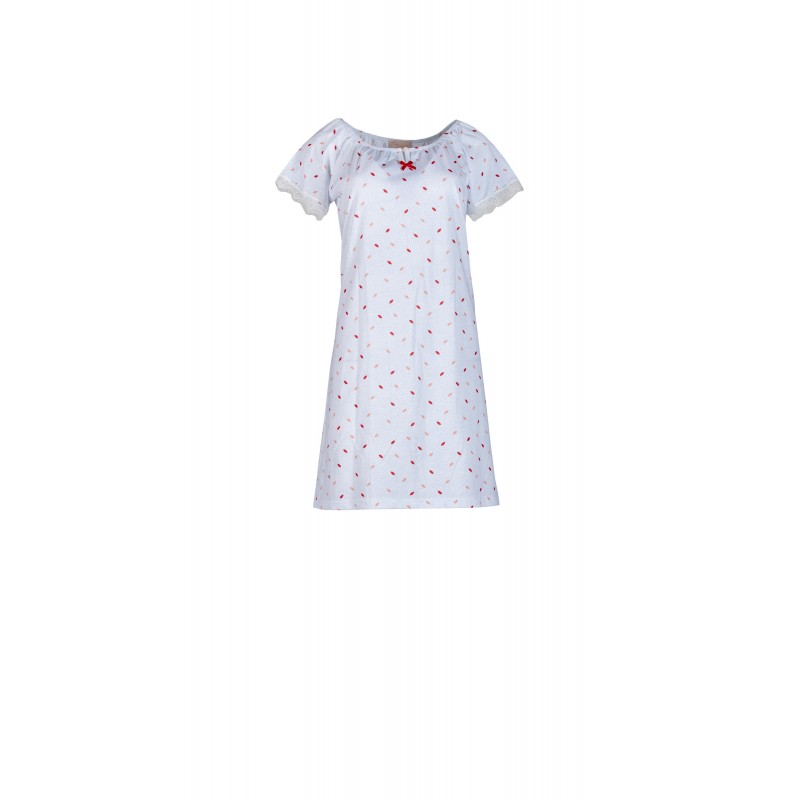 S793 - Type - NIGHTGOWN SUMMER LEAVES - (S793) S793 - Type - NIGHTGOWN SUMMER LEAVES - (S793)