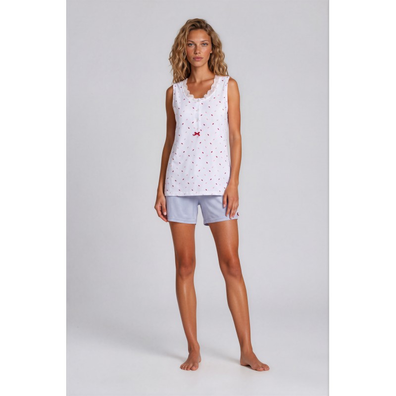S794 - Type - PIJAMA SUMMER LEAVES - (S794) S794 - Type - PIJAMA SUMMER LEAVES - (S794)