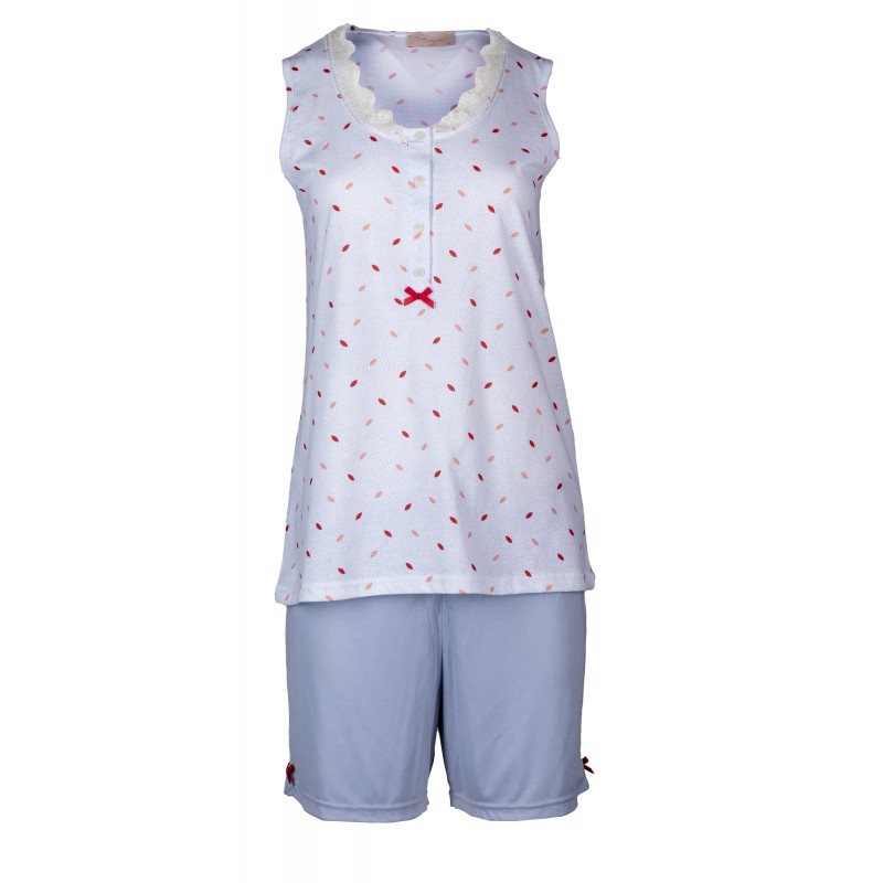 S794 - Type - PIJAMA SUMMER LEAVES - (S794) S794 - Type - PIJAMA SUMMER LEAVES - (S794)
