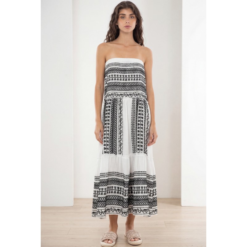 S836 - Black - BEACHWEAR BOHO- (S836)