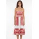 S836 - Red - BEACHWEAR BOHO- (S836) S836 - Red - BEACHWEAR BOHO- (S836)