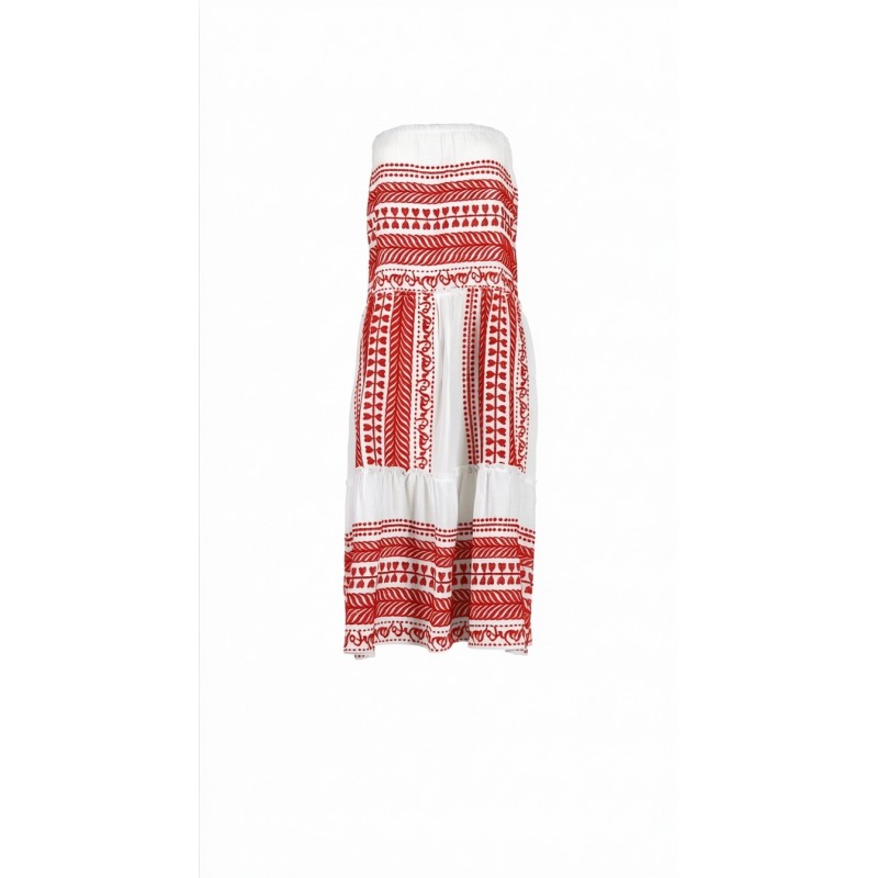 S836 - Red - BEACHWEAR BOHO- (S836) S836 - Red - BEACHWEAR BOHO- (S836)