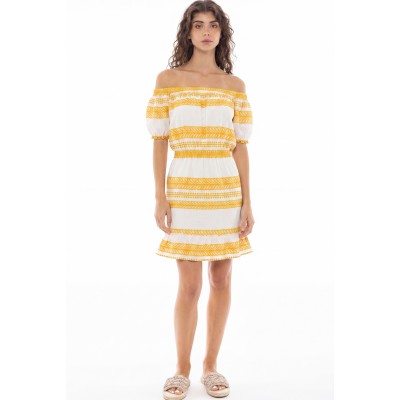S837 - Yellow - BEACHWEAR BOHO- (S837) S837 - Yellow - BEACHWEAR BOHO- (S837)