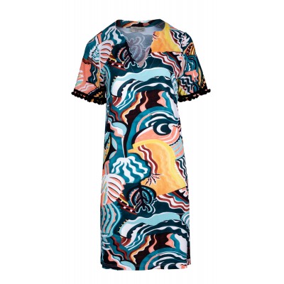 S860 - Type - BEACHWEAR ABSTRACT COLOR- (S860) S860 - Type - BEACHWEAR ABSTRACT COLOR- (S860)