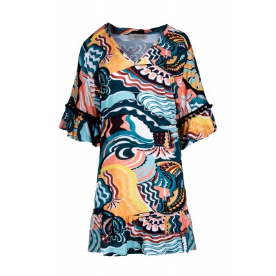S862 - Type - BEACHWEAR ABSTRACT COLOR- (S862) S862 - Type - BEACHWEAR ABSTRACT COLOR- (S862)