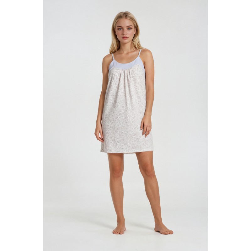S956 - Type - NIGHTGOWN PETIT FLOWER - (S956) S956 - Type - NIGHTGOWN PETIT FLOWER - (S956)