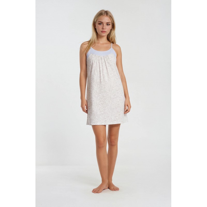 S956 - Type - NIGHTGOWN PETIT FLOWER - (S956) S956 - Type - NIGHTGOWN PETIT FLOWER - (S956)