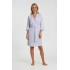 S957 - Type - ROBE BLUE PETIT STRIPE- (S957)
