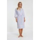 S957 - Type - ROBE BLUE PETIT STRIPE- (S957)