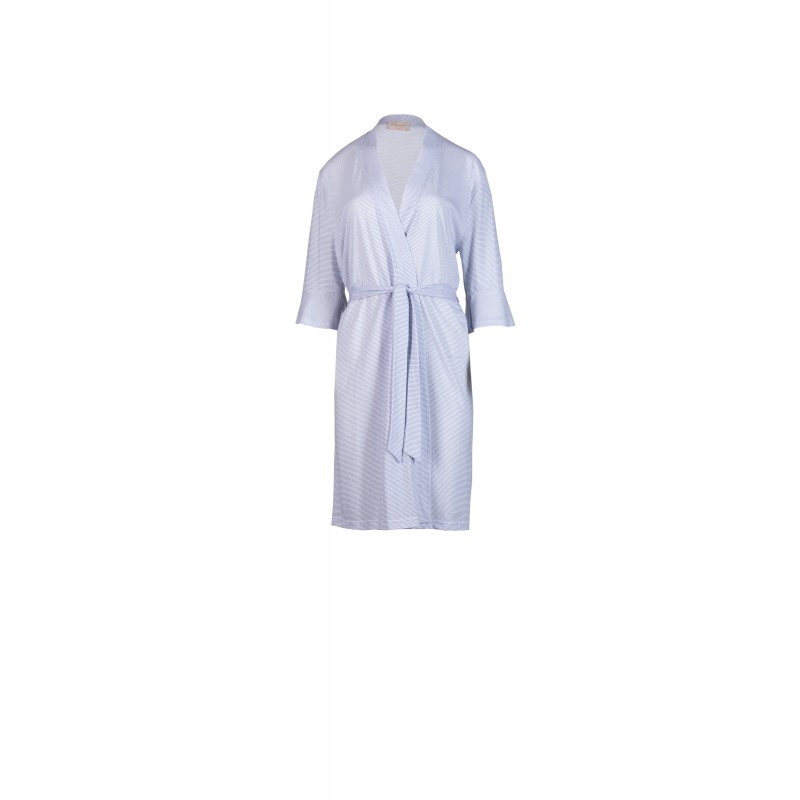 S957 - Type - ROBE BLUE PETIT STRIPE- (S957)
