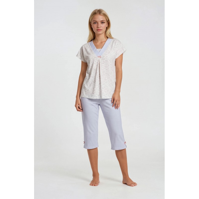 S958 - Type - PYJAMA PETIT FLOWER - (S958) S958 - Type - PYJAMA PETIT FLOWER - (S958)