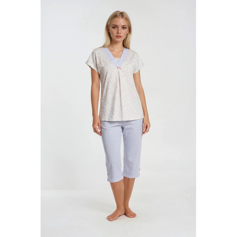 S958 - Type - PYJAMA PETIT FLOWER - (S958) S958 - Type - PYJAMA PETIT FLOWER - (S958)