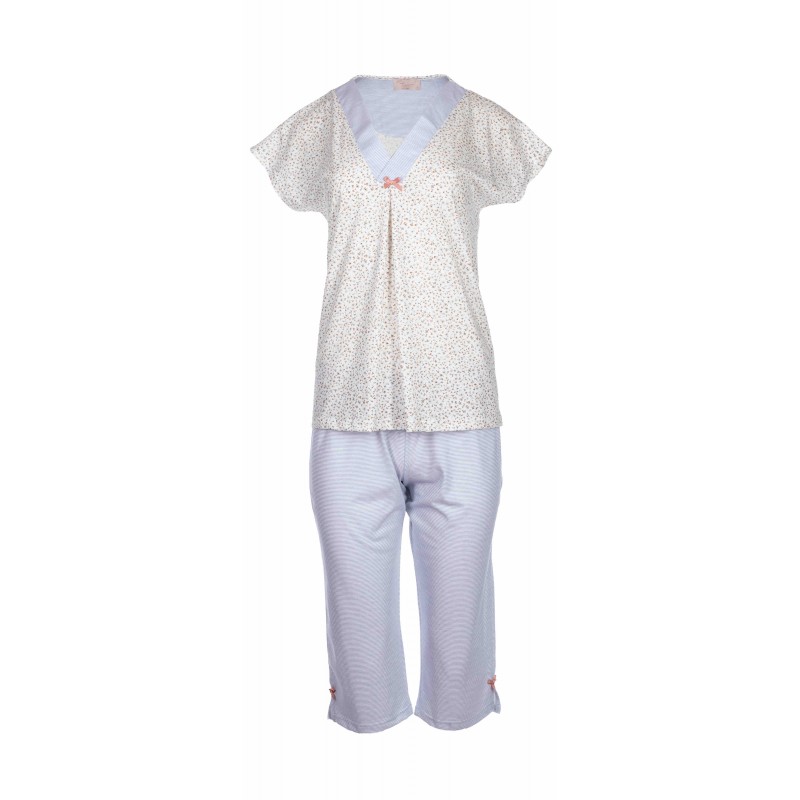 S958 - Type - PYJAMA PETIT FLOWER - (S958) S958 - Type - PYJAMA PETIT FLOWER - (S958)