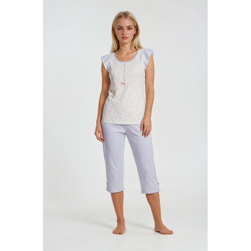 S963 - Type - PYJAMA PETIT FLOWER - (S963) S963 - Type - PYJAMA PETIT FLOWER - (S963)