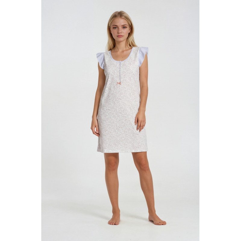 S964 - Type - NIGHTGOWN PETIT FLOWER - (S964) S964 - Type - NIGHTGOWN PETIT FLOWER - (S964)
