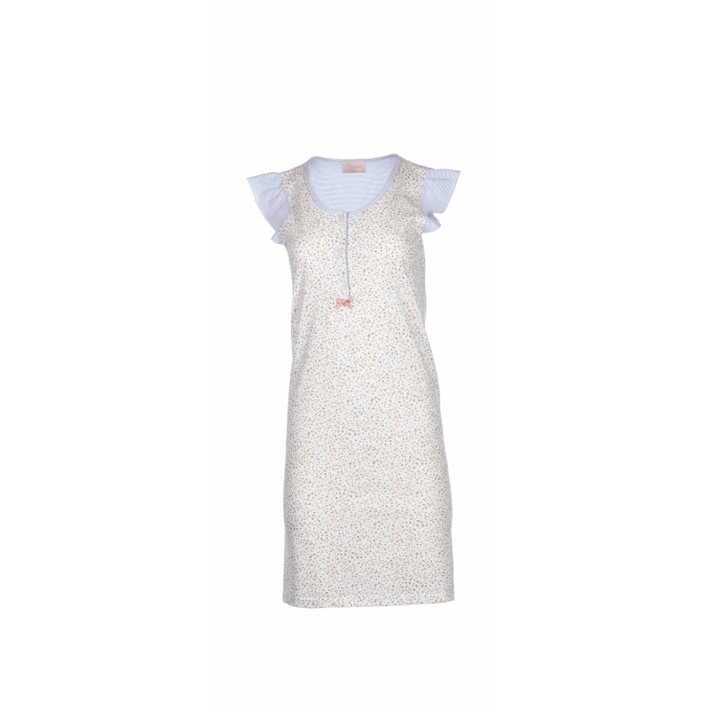 S964 - Type - NIGHTGOWN PETIT FLOWER - (S964) S964 - Type - NIGHTGOWN PETIT FLOWER - (S964)