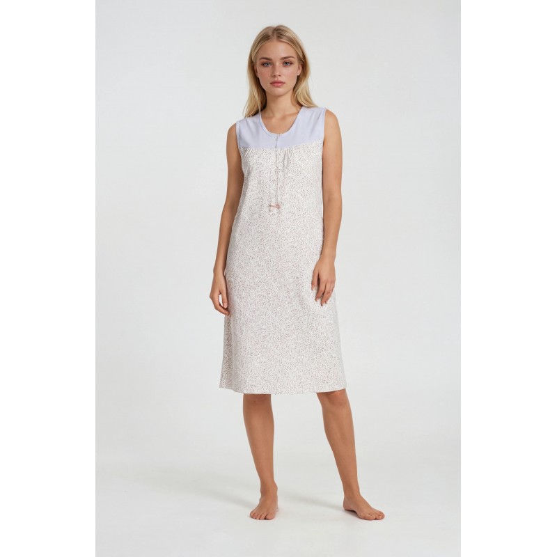 S965 - Type - NIGHTGOWN CLASSIC PETIT FLOWER - (S965) S965 - Type - NIGHTGOWN CLASSIC PETIT FLOWER - (S965)