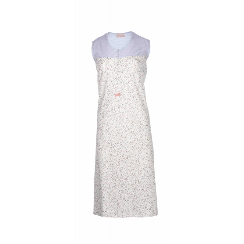 S965 - Type - NIGHTGOWN CLASSIC PETIT FLOWER - (S965) S965 - Type - NIGHTGOWN CLASSIC PETIT FLOWER - (S965)