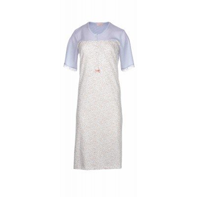 S966 - Type - NIGHTGOWN CLASSIC PETIT FLOWER - (S966)