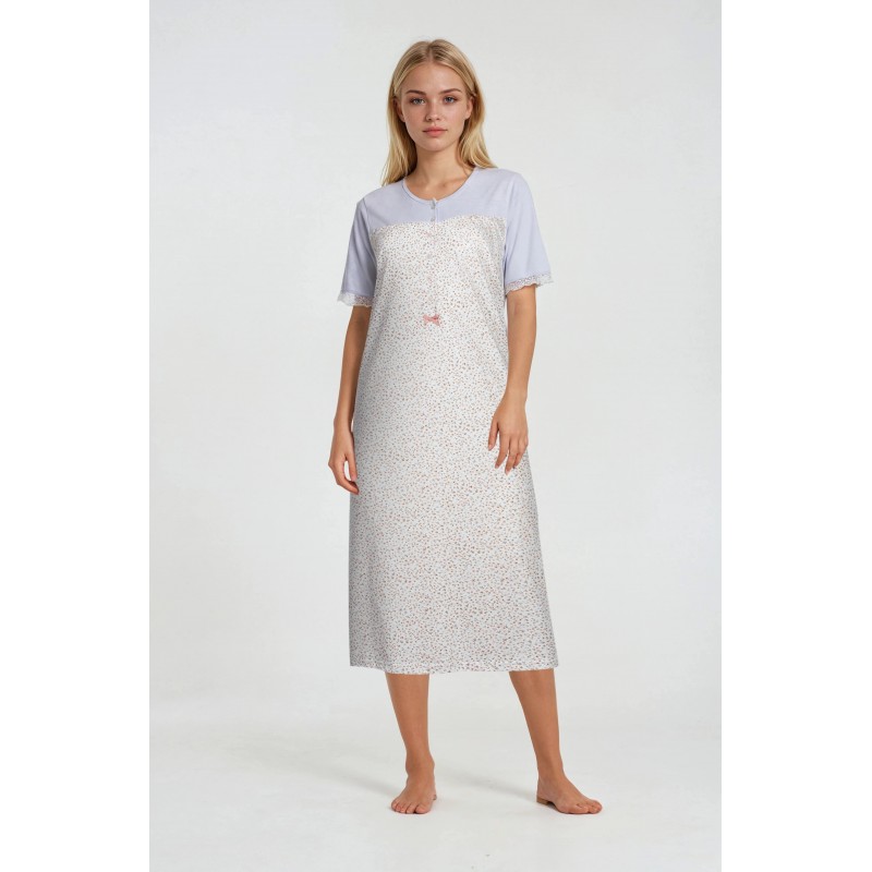 S966 - Type - NIGHTGOWN CLASSIC PETIT FLOWER - (S966)